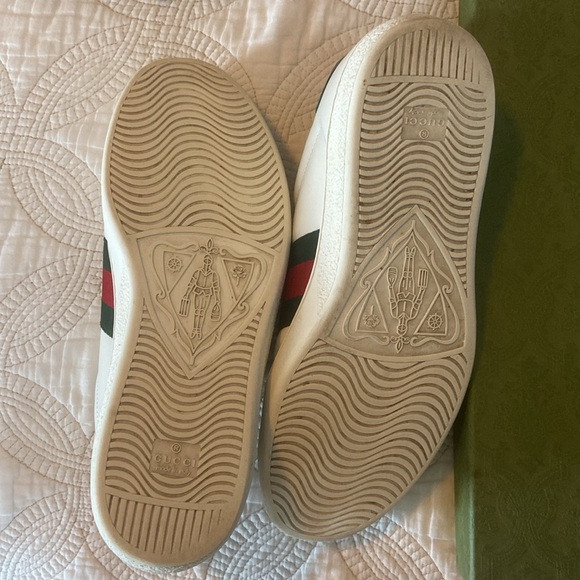 Men size 11 Gucci snake red and green Gucci sneakers - Picture 5 of 10